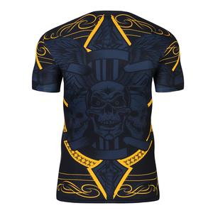 Vente en gros dernière conception de votre propre logo personnalisé sublimé imprimé UV Surf Rash Guard fabricant de vêtements de sport sérigraphie personnalisée - Product Image 3