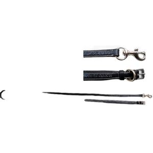 Collar de perro ostentoso personalizado de alta calidad, patrón de Animal de poliéster reflectante con decoración de remache acolchado, correa para mascotas, precio inmejorable - Product Image 2