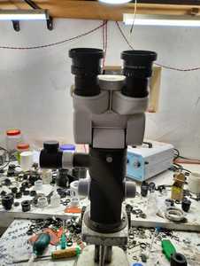 CABEZAL 0-180 PASO MANUAL ZOOM CABEZA MICROSCOPIO OPERATIVO DENTAL CABEZAL 4X -25X .... - Product Image 4