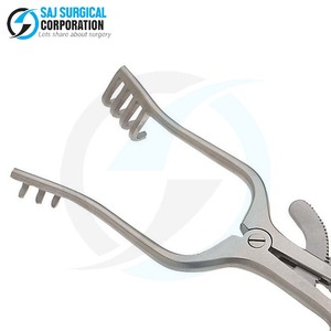 Écarteur Weitlaner en acier inoxydable avec griffes pointues pour l'exposition des tissus profonds en chirurgie - Product Image 5