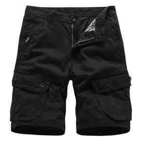 Vente chaude été hommes séchage rapide salopette ample Cargo Shorts homme imprimer Logo sport pantalon en plein air décontracté solide Shorts - Product Image 2