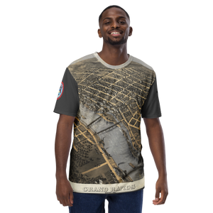 T6X Grand Rapids 1800 t-shirt con stampa grafica animata 260 grammi di tessuto peso serigrafia metodo - Product Image 1