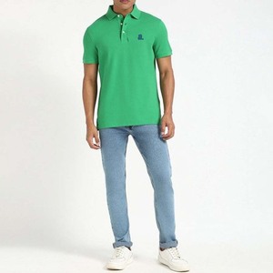 Camisas Casuales para Hombre de Corte Regular, 100% Fibra de Bambú, Tejido Jersey Transpirable, Manga Corta, Color Sólido - Product Image 1