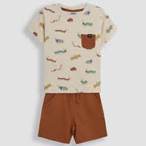 Hot Collection Cheap 1-4 Year-<b>Old</b> Boy's Clothing Sets Smart Casual Animal Print for Shirts Long Sleeves <b>Shorts</b> Spring Autumn - Product Image 4
