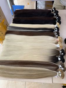 Cómodos mechones frontales de encaje de cabello Remy virgen Vietnam mujeres negras máquina de ondas naturales rectas doble trama 100g - Product Image 6