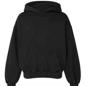 Sudaderas con capucha de punto sólido para hombre y mujer, temporada de invierno, cuello con capucha y logotipo frontal, sudaderas con capucha de manga larga para hombre - Product Image 1