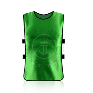 Chalecos de Entrenamiento de Fútbol Transpirables de Secado Rápido Personalizados en Oferta, Baberos para Hombre, Corte Automatizado, Servicio OEM de Alta Calidad 100% - Product Image 3