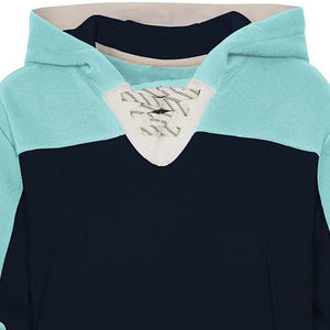 Sudadera de Hockey sobre Hielo Personalizada, 100% Poliéster, Diseño de Jersey de Equipo con Capucha y Cordones, Transpirable y Ecológica - Product Image 5