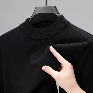 Vente en gros de sweatshirt ras du cou 100% coton pour hommes sweatshirt ras du cou graphique avec lettres imprimées style costume pour hommes - Product Image 5