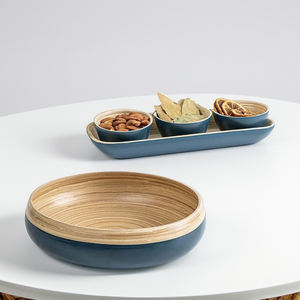 Bol en bambou filé naturel artisanal du Vietnam-TS2016 - Product Image 2