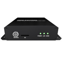 Mini encodeur vidéo IP HD H.264 H.265 SRT IPTV avec enregistrement pour plateforme de diffusion en direct