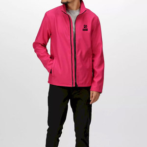 เสื้อแจ็คเก็ตผ้า softshell แบบมีปกตั้ง ปรับแต่งได้ พร้อมโลโก้ด้านหน้า กันลม เป็นมิตรกับสิ่งแวดล้อม ระบายอากาศได้ดี เหมาะสำหรับฤดูหนาว สำหรับผู้ชาย ไซส์ผู้ใหญ่ - Product Image 5
