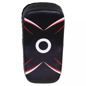 Coussinets de coup de pied de boxe couleur noire Strike-Shield Focus Coussinets de bras Punching Muay Thai Pads Martial-Art Muay Thai Taekwondo - Product Image 2