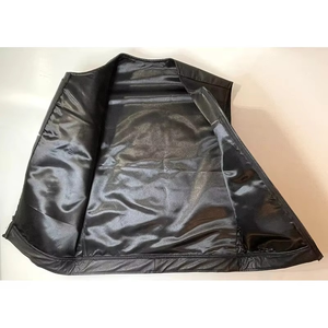 Men's Genuine Premium Cowhide <b>Leather</b> Motorbike <b>Vest</b> Top <b>Leather</b> Black <b>Vest</b> Men's <b>Biker</b> Slim Fit Motorcycle <b>Vest</b> - Product Image 2