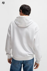 Sudadera con capucha de invierno transpirable de poliéster/algodón de secado rápido lavada ecológica de alta calidad de fabricante OEM con logotipo personalizado - Product Image 4