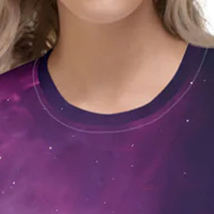 Camiseta de manga corta en blanco para mujer al por mayor para sublimación, transferencia de calor, impresión personalizada, camiseta lisa con logotipo - Product Image 5