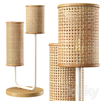 Lampe de bureau LED de style farmhouse, design personnalisé fait main, avec éclairage décoratif pour usage hôtelier