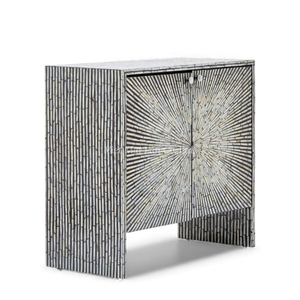 Mueble Decorativo con Incrustaciones de Concha de Nácar Hecho a Mano para Sala de Estar Moderna, Origen Vietnam - Product Image 2