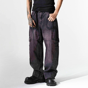 2025 élégant hommes Jean pantalon OEM nouveau Style vente en gros Jeans pantalon en gros pas cher hommes pantalon Jeans logo personnalisé - Product Image 1