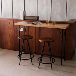 Tabouret de bar élégant à armature métallique industrielle pour les sièges d'accueil - Product Image 6