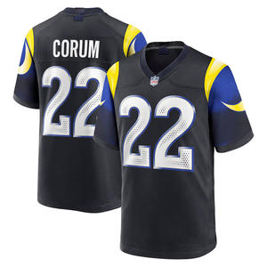 Camisetas de Fútbol Americano Personalizadas por Sublimación 2025 - Manga Corta, Spandex/Algodón Antibacteriano, Nombres y Logotipos de Equipos Personalizados - Product Image 5
