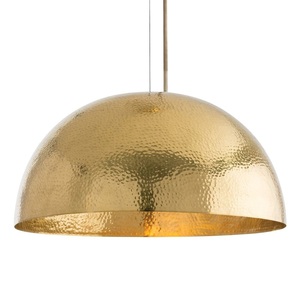 Gold Color Round Metal Pendant Lamp Polished Unique Home Living Room Decoration Pendent Lamp High Quality - Product Image 3