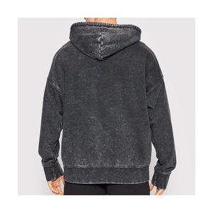 Sudaderas con Capucha y Cuello Redondo para Hombre, de Alta Calidad, con Logotipo Bordado e Impresión Digital Personalizada, 2 Piezas, para Invierno, Venta al Por Mayor - Product Image 2