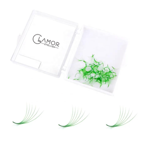 Extension de cils Offre Spéciale Promade Fans couleur bonne qualité cils de vison utilisant pour le maquillage fabriqué au Vietnam Extensions de cils naturels - Product Image 5