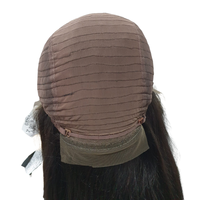Perruque Lace Frontale 13x4 Cheveux Raides Naturels 100% Cheveux Humains Remy Indonésiens pour Lace Marron Clair 18 Pouces