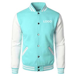 High Street Style <b>Men's</b> Clothing <b>Jackets</b> From Pakistan Striped Design OEM Custom Logo Fashion College <b>Baseball</b> <b>jacket</b> <b>For</b> <b>Men</b> - Product Image 1