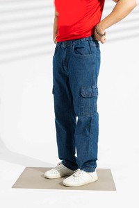 Jeans en denim pur, nouvelle mode de rue, vente en gros, logo personnalisé, coupe slim, jeans déchirés, jeans skinny pour hommes, jeans en denim pour hommes - Product Image 4