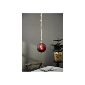 STAR TRADING 'Bliss' 18 <b>LEDs</b> Glass <b>Ball</b> Christmas Tree Ornaments - Product Image 2