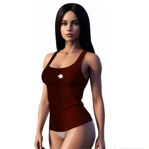 Camiseta sin mangas para mujer de ajuste cómodo - Talla y logotipo personalizables en la parte delantera, tejido de punto, de secado rápido y transpirable, hecho en Pakistán - Product Image 1