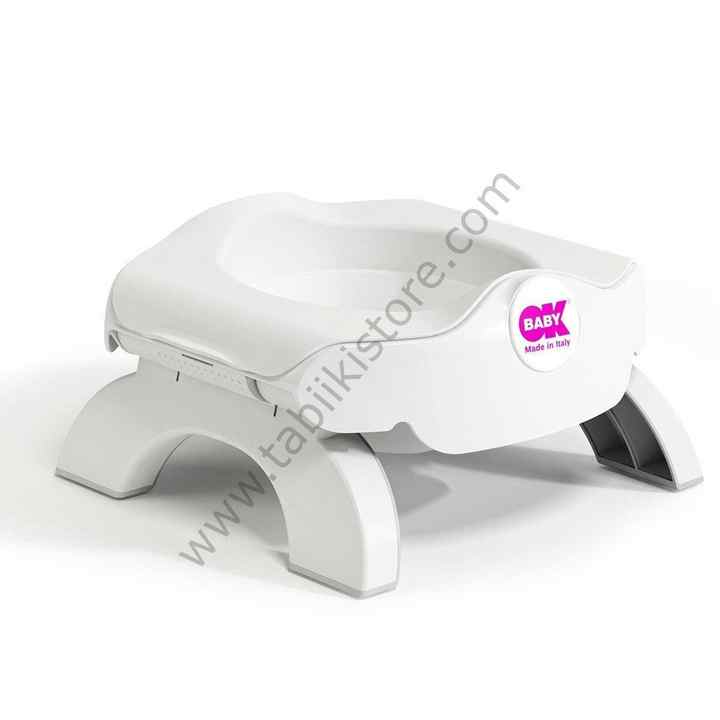 OkBaby Roady Foldable Seat & Toilet Adapter / White