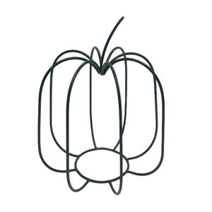 Article décoratif d'Halloween Fil de fer en métal Citrouille Couleur gris mat pour la décoration d'Halloween à la maison Personnalisé en vrac - Product Image 1