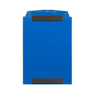 Portadocumenti con tasche magnetiche, DIN A5 verticale, Blu, 2 strisce magnetiche, 10 pz / confezione.- SD2M/5210-03 - Product Image 1
