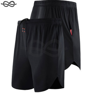 Pantalones cortos deportivos de secado rápido para hombre de alto rendimiento para correr entrenamiento gimnasio entrenamientos logotipo personalizable absorbente de sudor ligero - Product Image 2