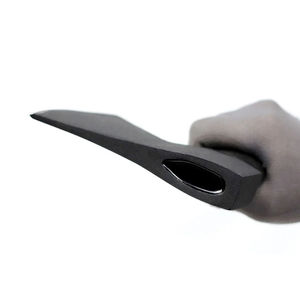 Tête de hache en acier au carbone à double lame avec manche en fibre de verre pour la coupe en extérieur - Product Image 3