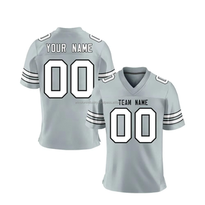 Uniforme de football américain personnalisé en gros qualité unique haut à séchage rapide avec une nouvelle caractéristique respirante - Product Image 3