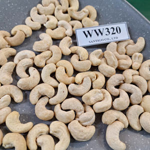 Emballage de marque privée SANTIGO Vietnam W320 Noix de cajou Noix de cajou W320 Noyau Kaju Badam Première qualité - Product Image 1