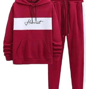 Conjunto de pantalones de chándal y Sudadera con capucha para hombre para máxima movilidad - Product Image 5