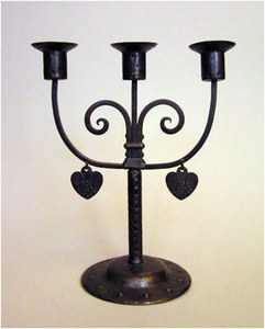 Candelabro de diseño de cristal para decoración del hogar, soporte de vela brillante para interior y exterior, votivo - Product Image 2