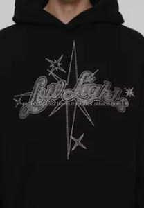 Sudaderas con Pedrería para Hombre, Estilo Invernal, Personalizables, Felpa, MOQ Bajo de 30 Piezas, Hechas en Pakistán - Product Image 3