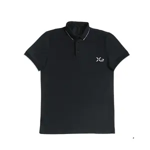 008-giyim % 100% pamuk erkek tasarımcı Golf Polo gömlekler moda T Shirt lüks klasik spor Polo gömlek erkekler için