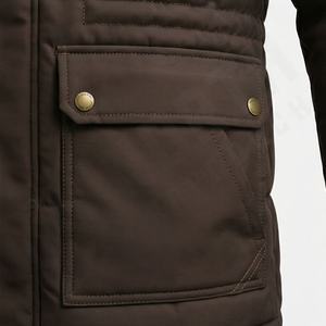 Parkas d'hiver pour hommes personnalisables, nouvelle mode, manteaux en duvet chauds et élégants, prix de gros, thermiques, résistants, rembourrés - Product Image 5