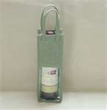 Sac de bouteille de vin en toile de Jute, sac de bouteille de vin simple, sac fourre-tout en toile de Jute avec logo personnalisé, vente en gros de haute qualité - Product Image 5