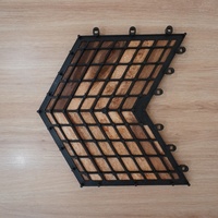 Dalles de terrasse modernes en acacia de 12 mm, design chevrons carrés, finition lisse de qualité supérieure, bois naturel écologique, 30 cm x 30 cm, pour extérieur