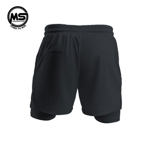 2025 verano OEM personalizado hombres gimnasio deportes algodón pantalones cortos cómodos personalizados gimnasio desgaste pantalones cortos para hombres - Product Image 4