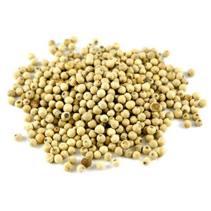 Pimienta blanca y negra entera, 100% natural, limpiada y secada, para compradores de pimienta blanca - Product Image 1