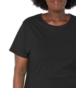 Nouvelle Collection OEM Service Solide Femmes 100% Coton À Manches Courtes Écologique Respirant À Séchage Rapide T-shirt Bangladesh - Product Image 3